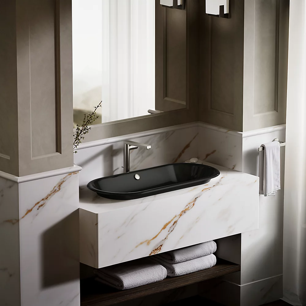 Kohler 20213-P5-7 Iron Plains Wading Pool Capsule Lav