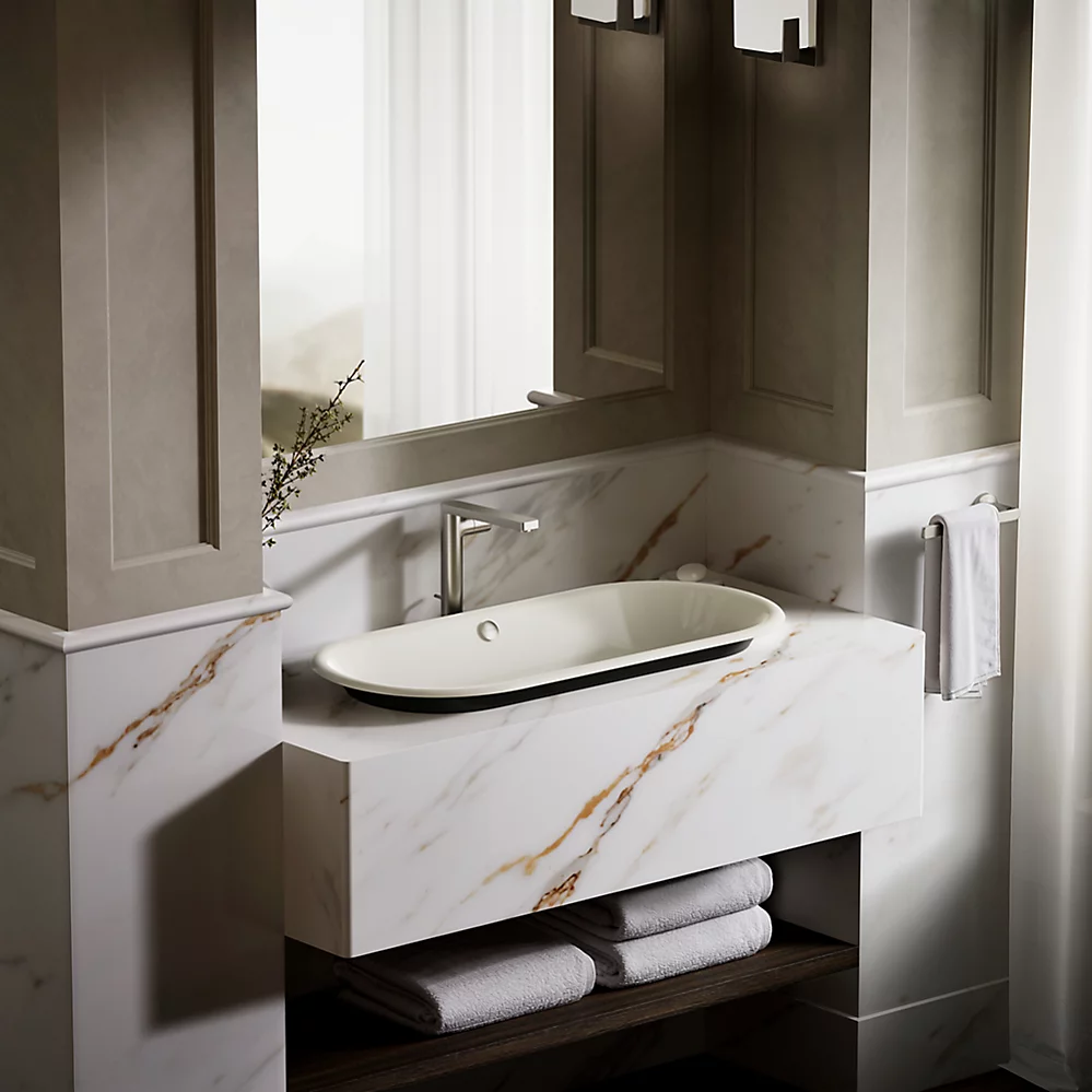 Kohler 20213-P5-96 Iron Plains Wading Pool Capsule Lav