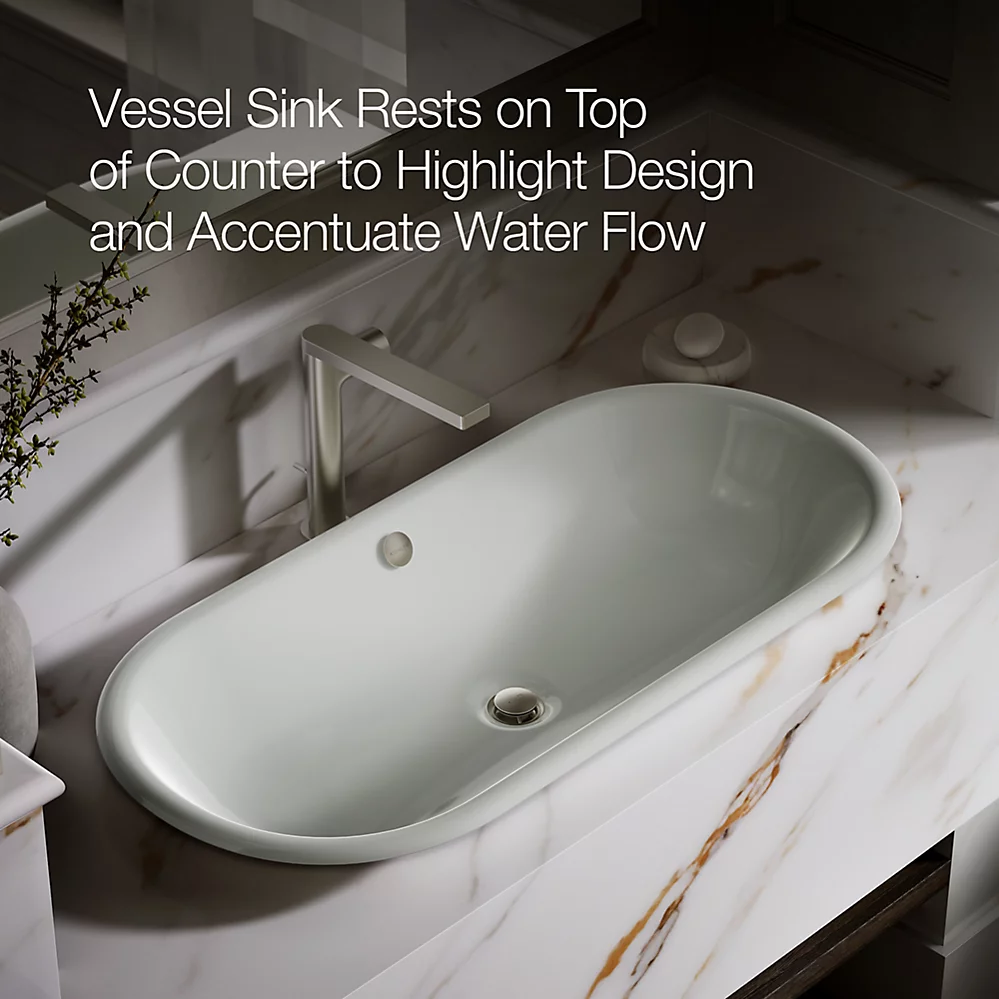 Kohler 20213-P5-FF Iron Plains Wading Pool Capsule Lav
