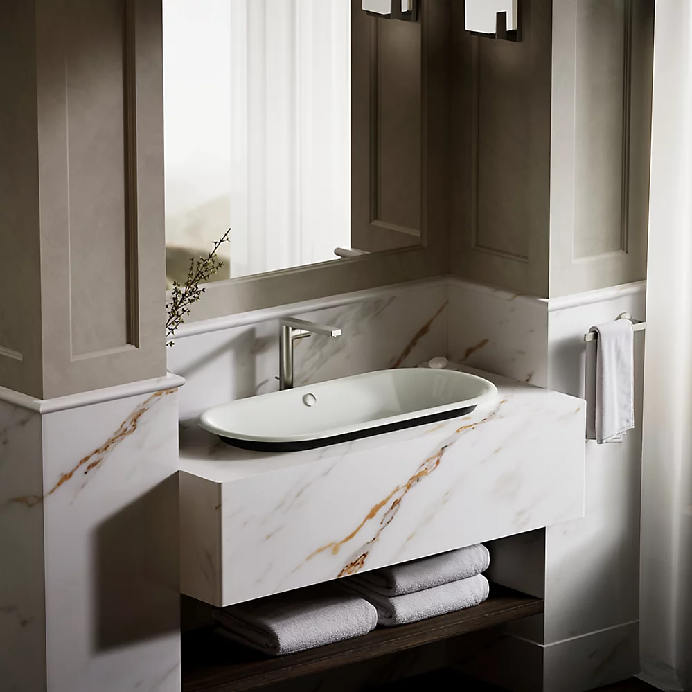 Kohler 20213-P5-NY Iron Plains Wading Pool Capsule Lav
