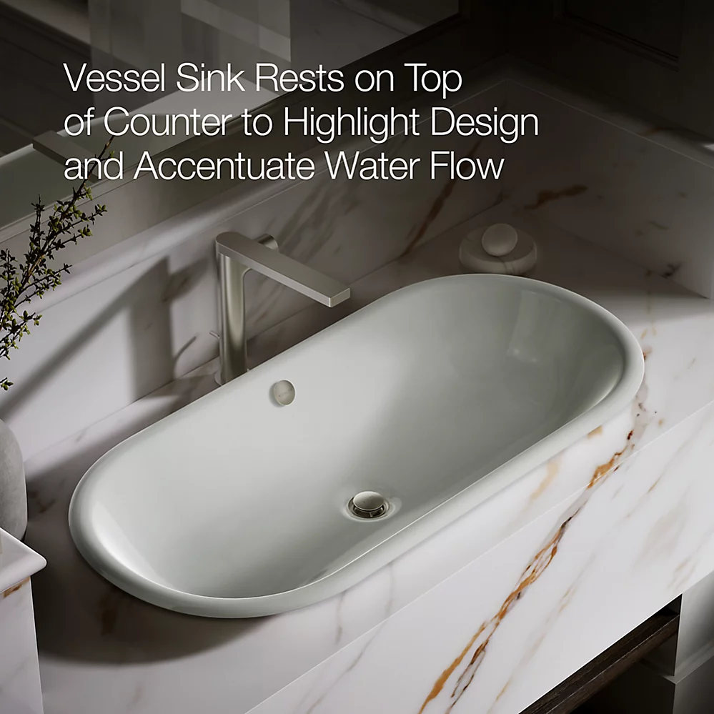 Kohler 20213-W-FF Iron Plains Wading Pool Capsule Lav