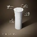 Kohler 20701-0 Veil Pedestal Lavatory