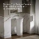 Kohler 20701-0 Veil Pedestal Lavatory