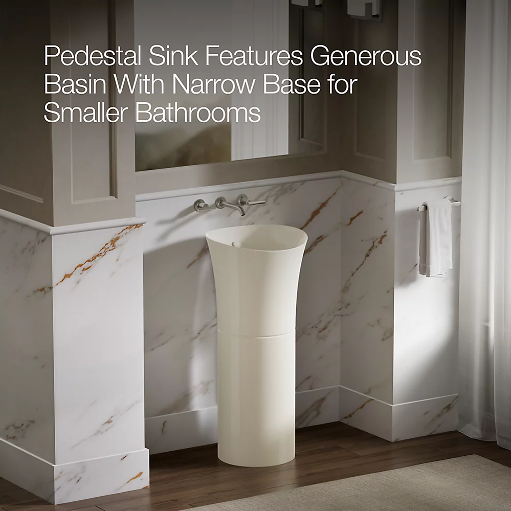 Kohler 20701-96 Veil Pedestal Lavatory
