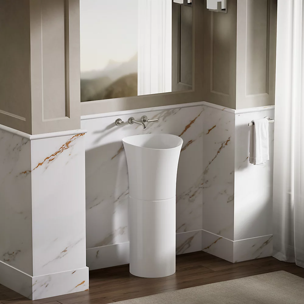 Kohler 20703-N-0 Veil Lavatory No Overflow