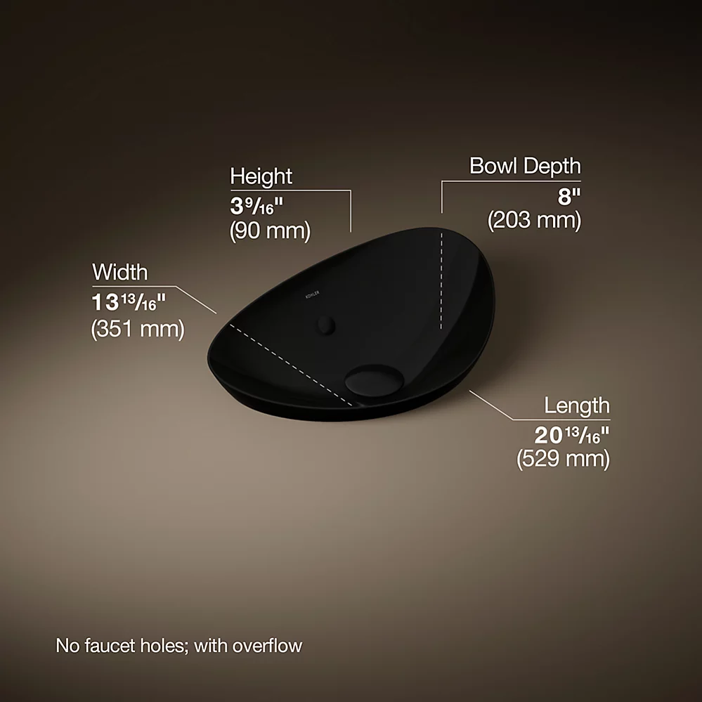 Kohler 20704-7 Veil Small Vessel