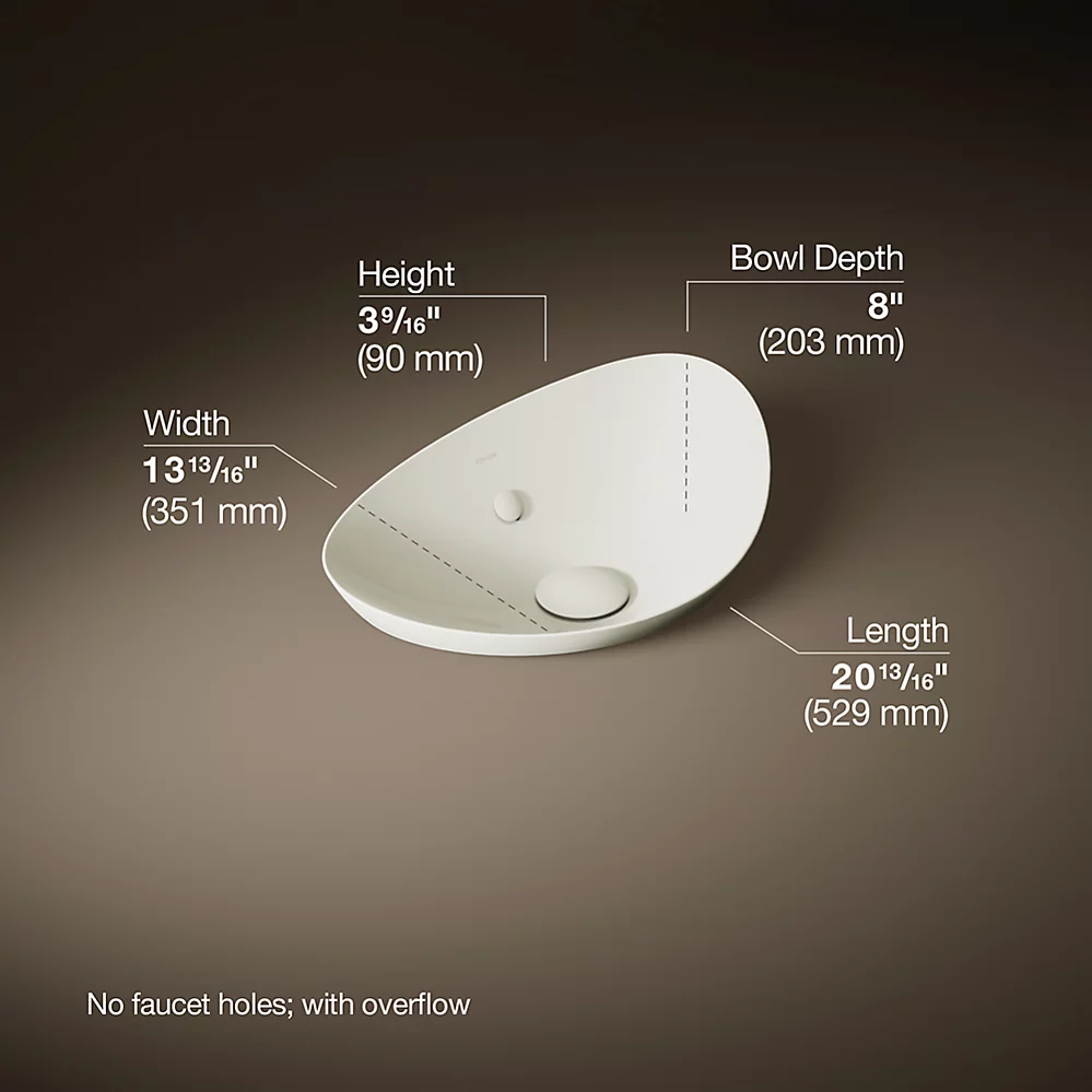 Kohler 20704-96 Veil Small Vessel