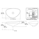Kohler 20704-N-7 Veil Small Vessel No Overflow