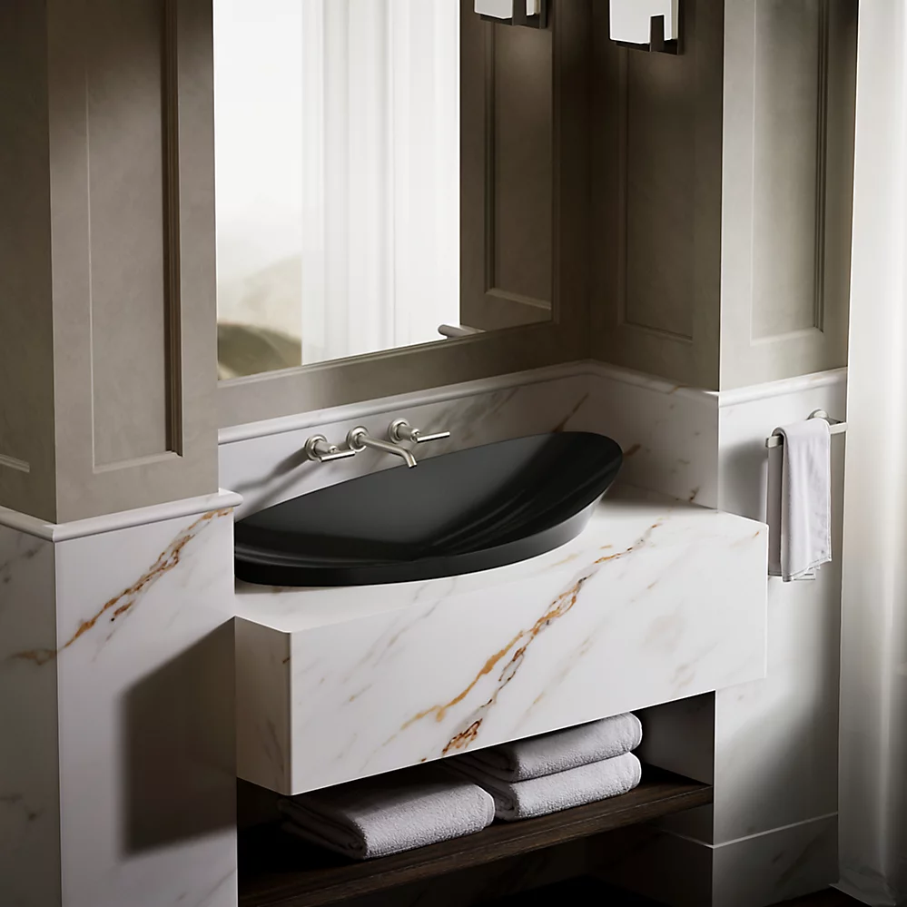 Kohler 20705-N-7 Veil Trough Vessel No Overflow