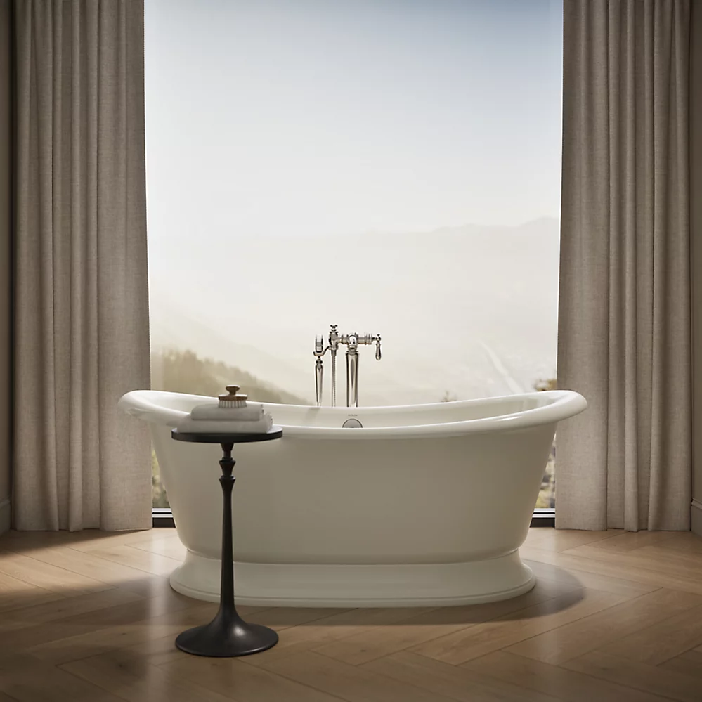 Kohler 21000-B-96 Artifacts 66X33 Bath, Biscuit Back