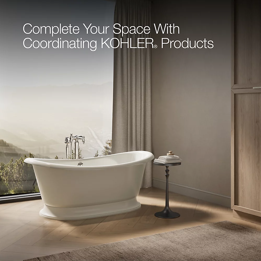 Kohler 21000-B-96 Artifacts 66X33 Bath, Biscuit Back