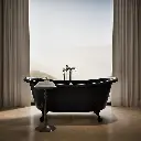 Kohler 21000-P5-7 Artifacts 66X33 Bath, Iron Gate Back
