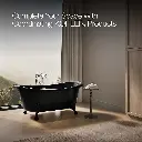 Kohler 21000-P5-7 Artifacts 66X33 Bath, Iron Gate Back