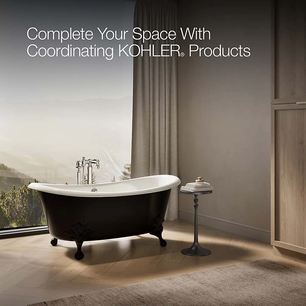 Kohler 21000-P5-96 Artifacts 66X33 Bath, Iron Gate Back