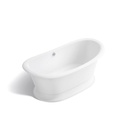 Kohler 21000-W-0 Artifacts 66X33 Bath, White Back