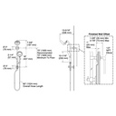 Kohler 21026-BL Statement Ves Hydrorail-S Set 1.5 Gpm