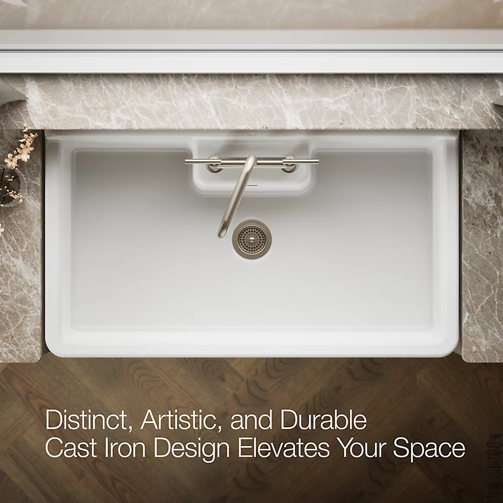 Kohler 21103-2HP5-0 Farmstead Freestanding Kitchen Sink