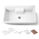 Kohler 21103-2HP5-0 Farmstead Freestanding Kitchen Sink