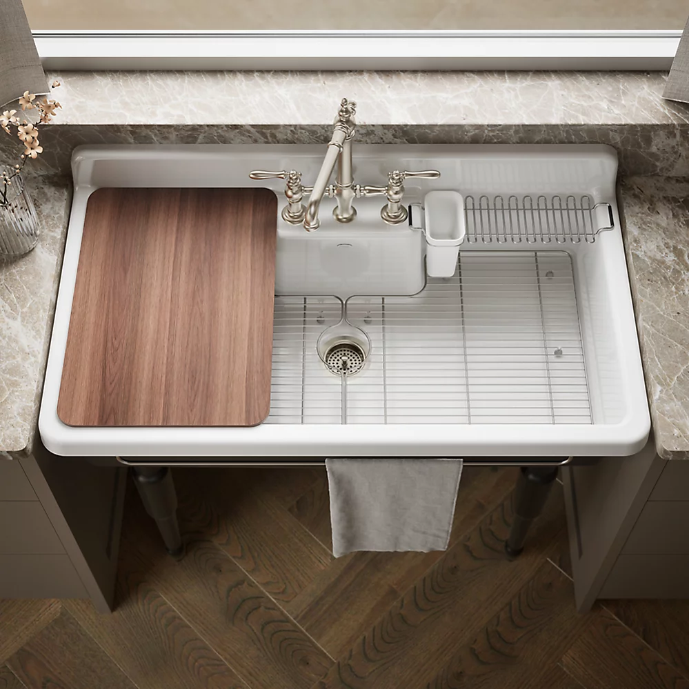 Kohler 21103-3HP5-0 Farmstead Freestanding Kitchen Sink