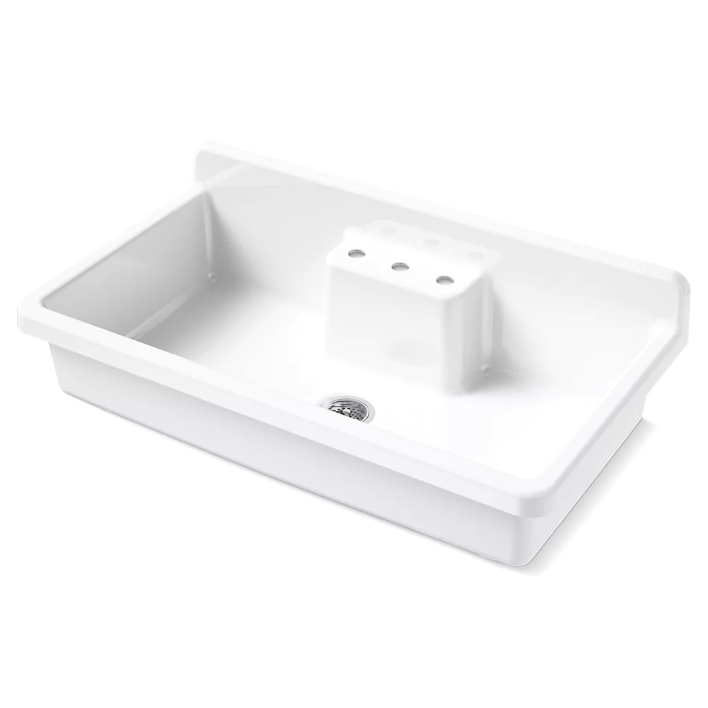 Kohler 21103-3HW-0 Farmstead Freestanding Kitchen Sink