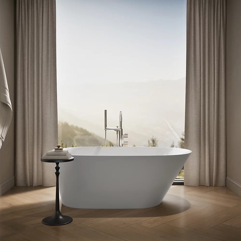 Kohler 21388-0 Brazn Freestanding Bath 66X35