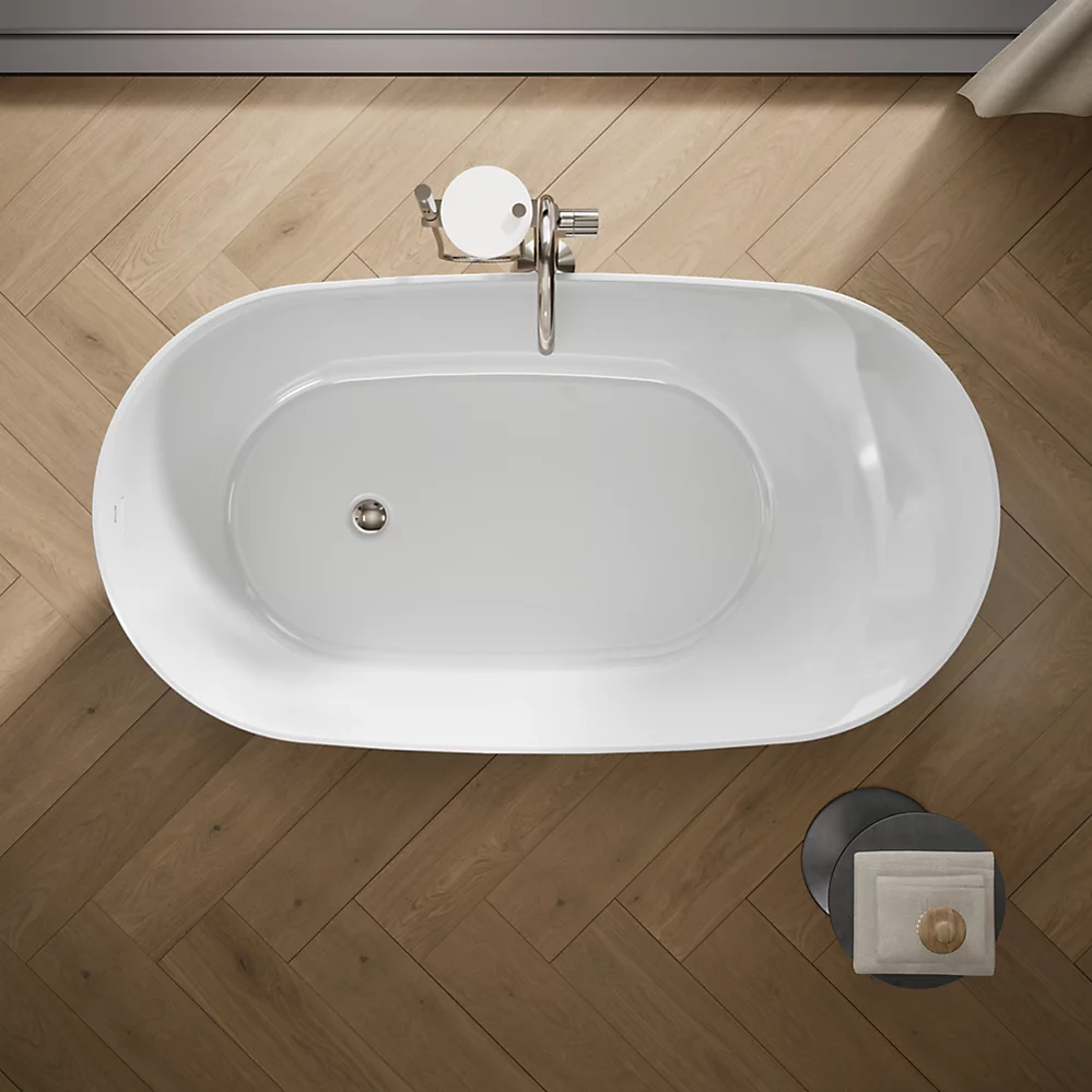 Kohler 21388-0 Brazn Freestanding Bath 66X35