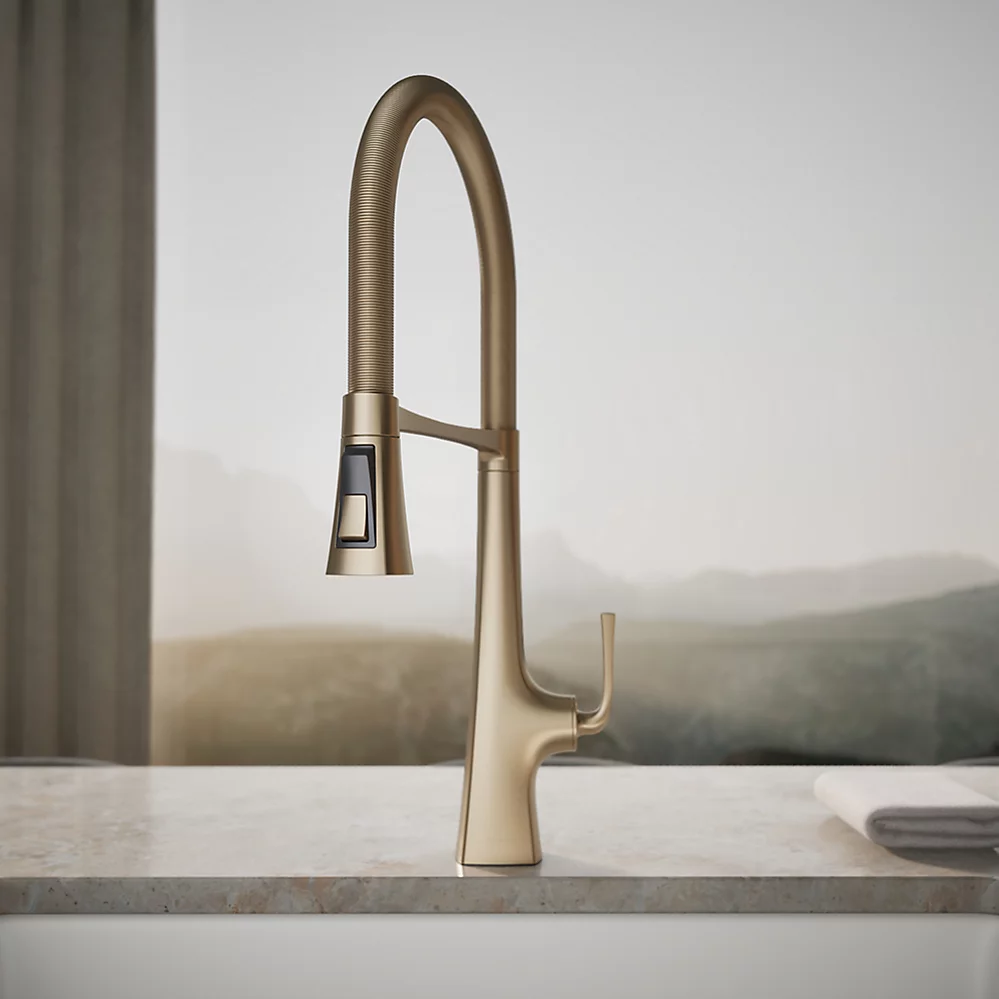 Kohler 22060-BV Graze Semi-Pro Kitchen Faucet