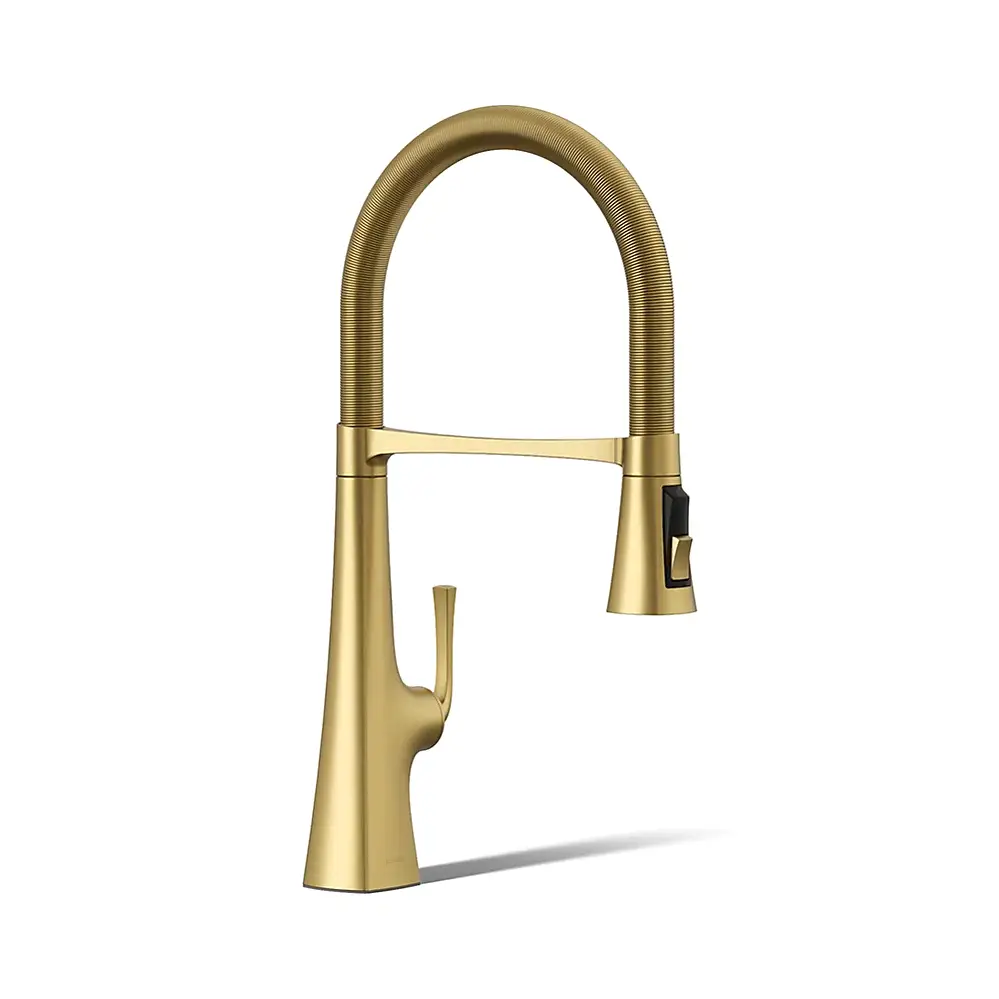 Kohler 22061-2MB Graze Medium Semi-Pro Kitchen Faucet