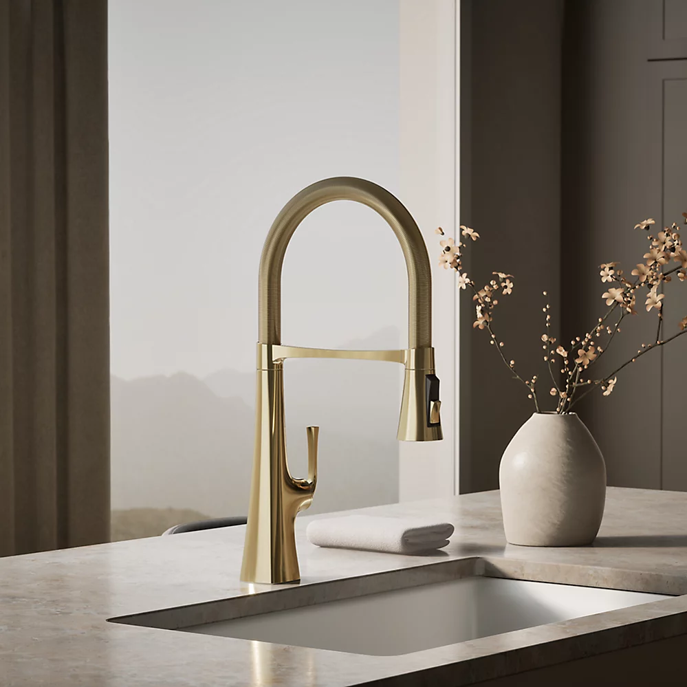 Kohler 22061-AF Graze Medium Semi-Pro Kitchen Faucet