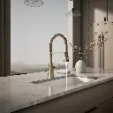 Kohler 22061-BV Graze Medium Semi-Pro Kitchen Faucet