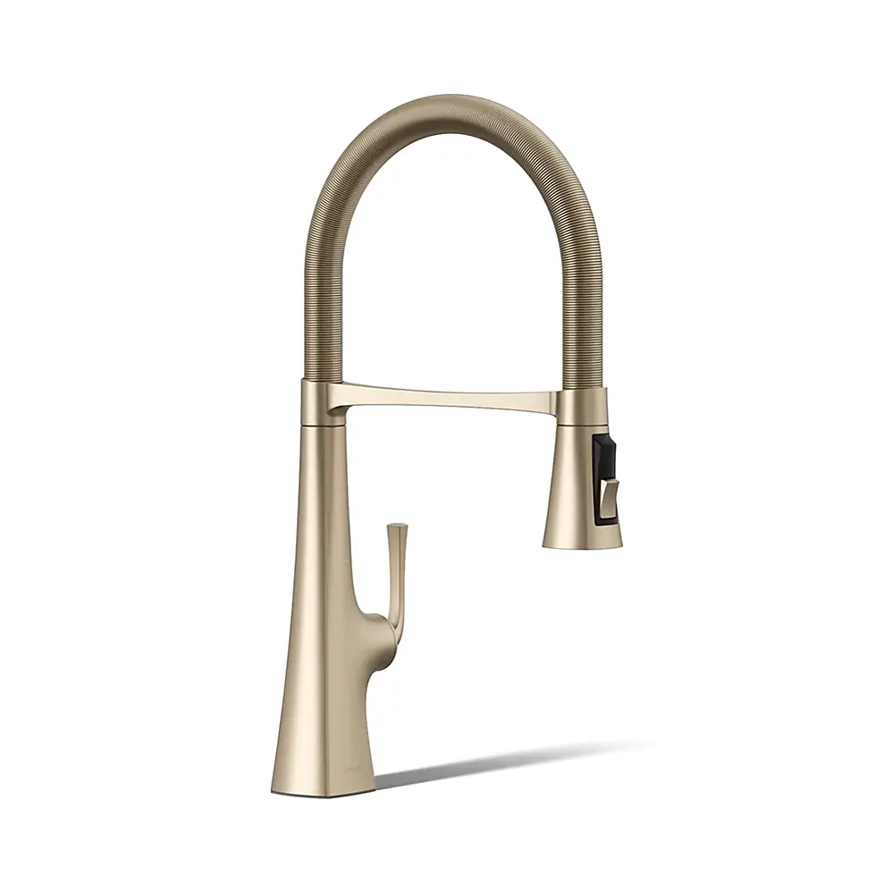 Kohler 22061-BV Graze Medium Semi-Pro Kitchen Faucet