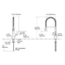 Kohler 22061-TT Graze Medium Semi-Pro Kitchen Faucet
