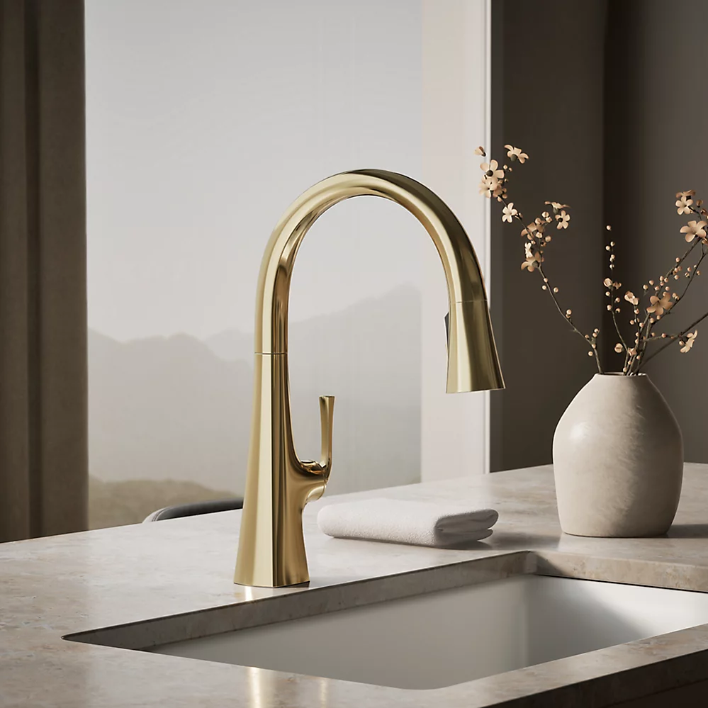 Kohler 22062-AF Graze Pull-Down Kitchen Faucet