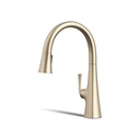 Kohler 22062-BV Graze Pull-Down Kitchen Faucet
