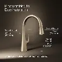Kohler 22062-BV Graze Pull-Down Kitchen Faucet