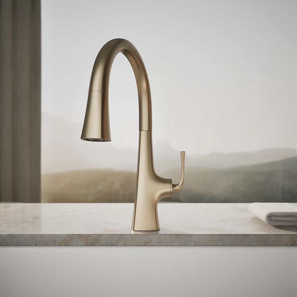 Kohler 22062-BV Graze Pull-Down Kitchen Faucet