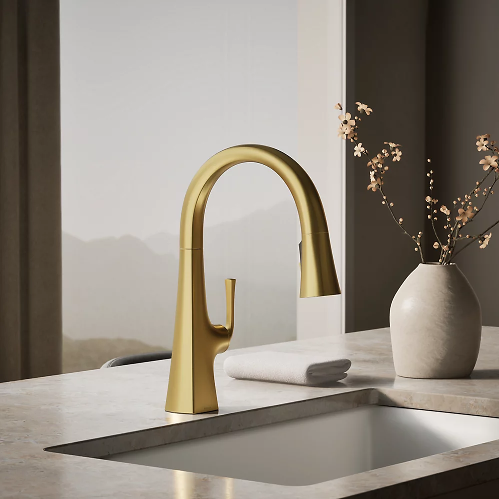 Kohler 22063-2MB Graze Secondary Pull-Down Kitchen Fct