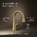 Kohler 22063-2MB Graze Secondary Pull-Down Kitchen Fct