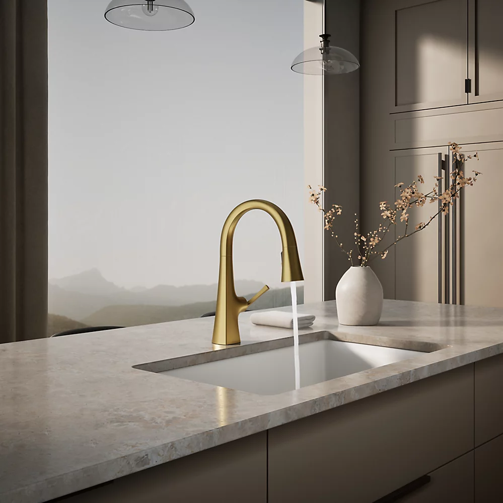 Kohler 22063-2MB Graze Secondary Pull-Down Kitchen Fct