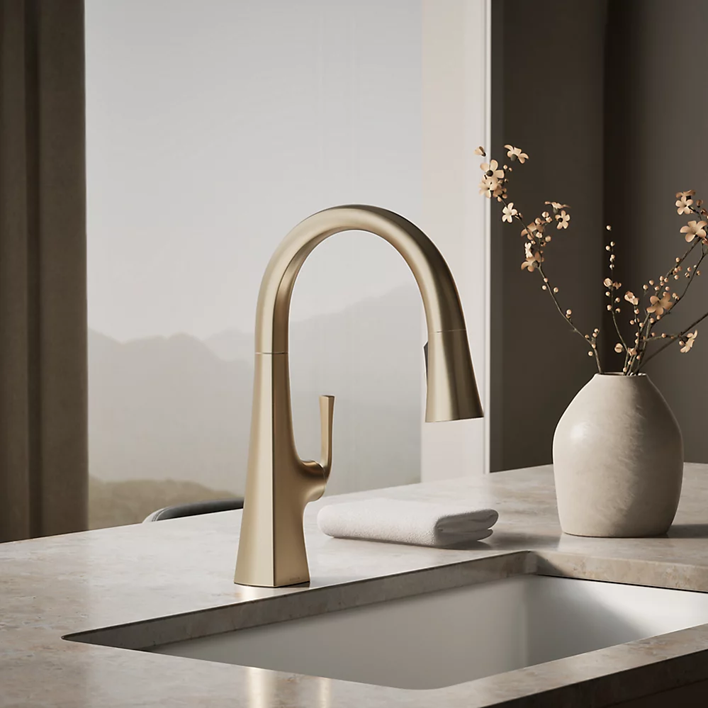 Kohler 22063-BV Graze Secondary Pull-Down Kitchen Fct