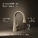 Kohler 22063-BV Graze Secondary Pull-Down Kitchen Fct