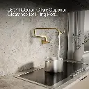 Kohler 22066-2MB Graze Wall-mount Pot Filler Vibrant Brushed Moderne Brass