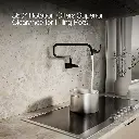 Kohler 22066-BL Graze Wm Pot Filler