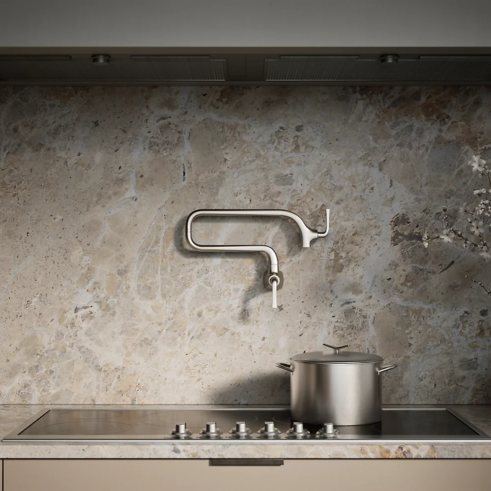 Kohler 22066-VS Graze Wm Pot Filler