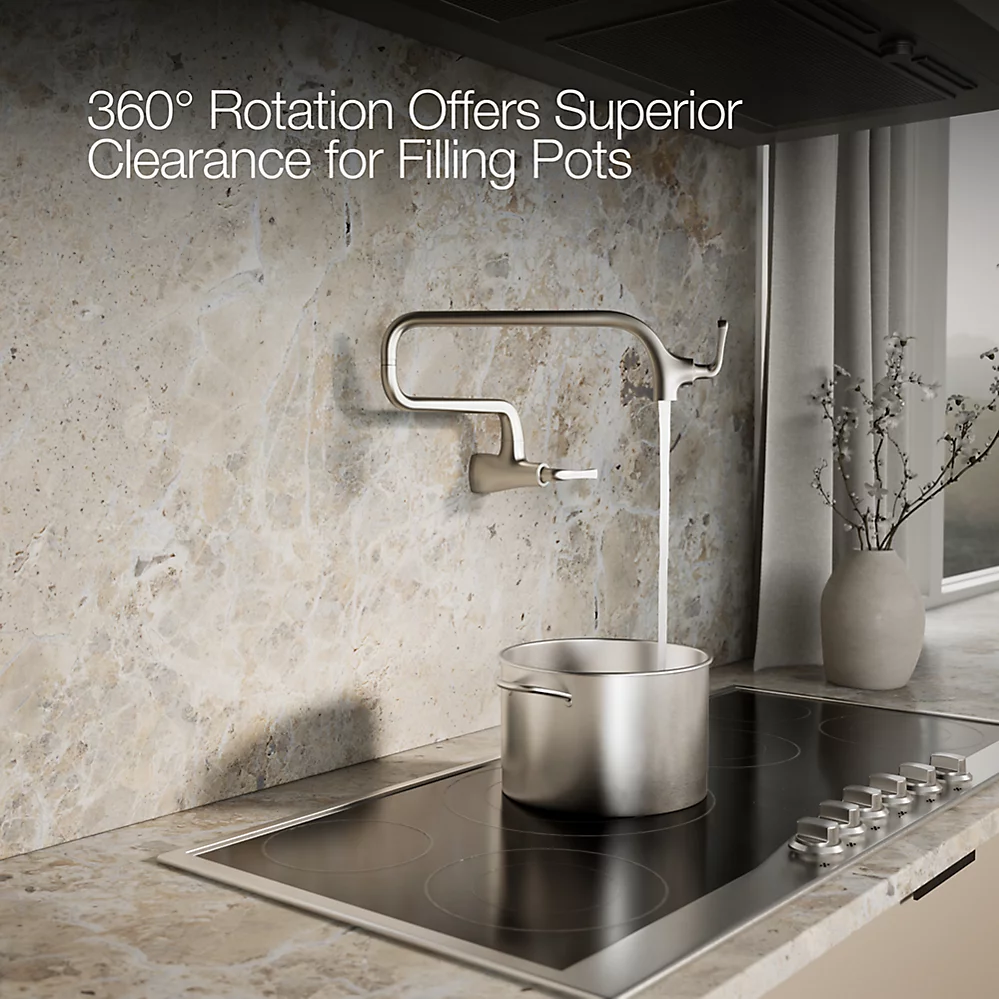 Kohler 22066-VS Graze Wm Pot Filler
