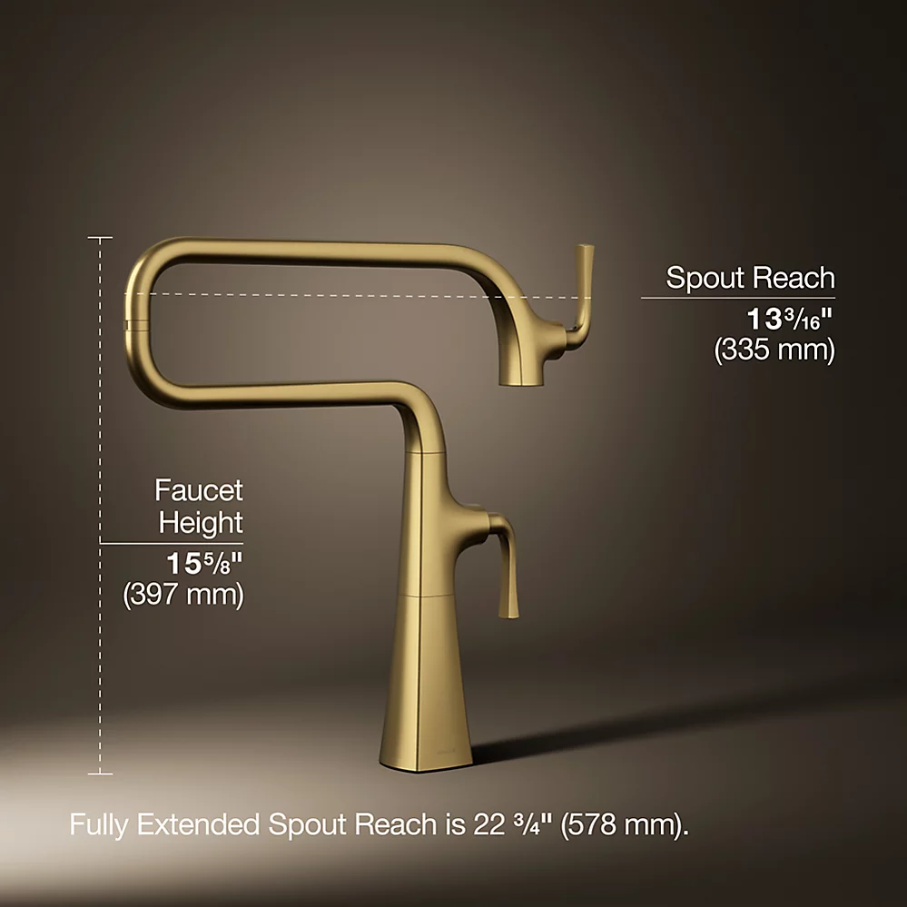Kohler 22067-2MB Grazedm Pot Filler