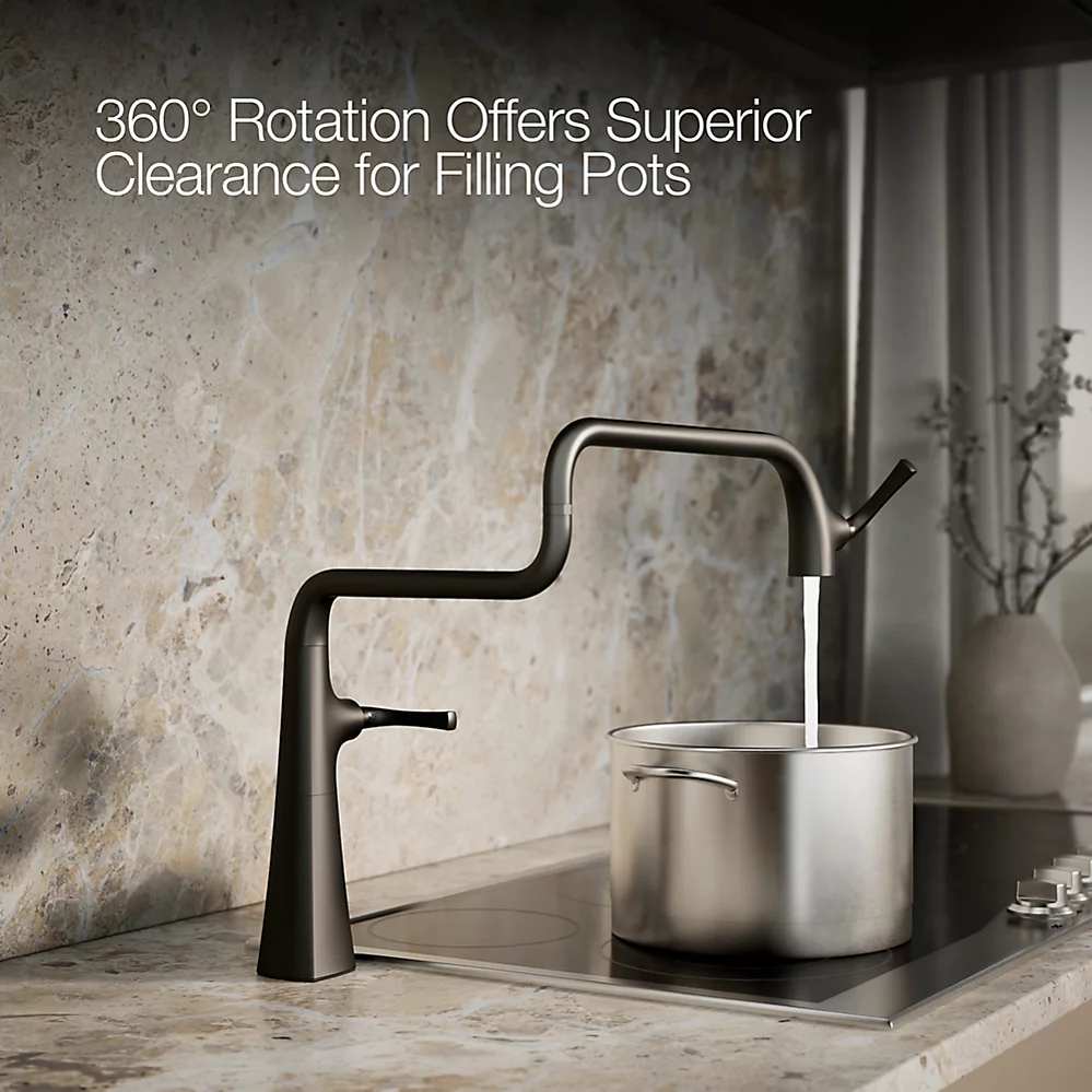 Kohler 22067-BL Graze Dm Pot Filler