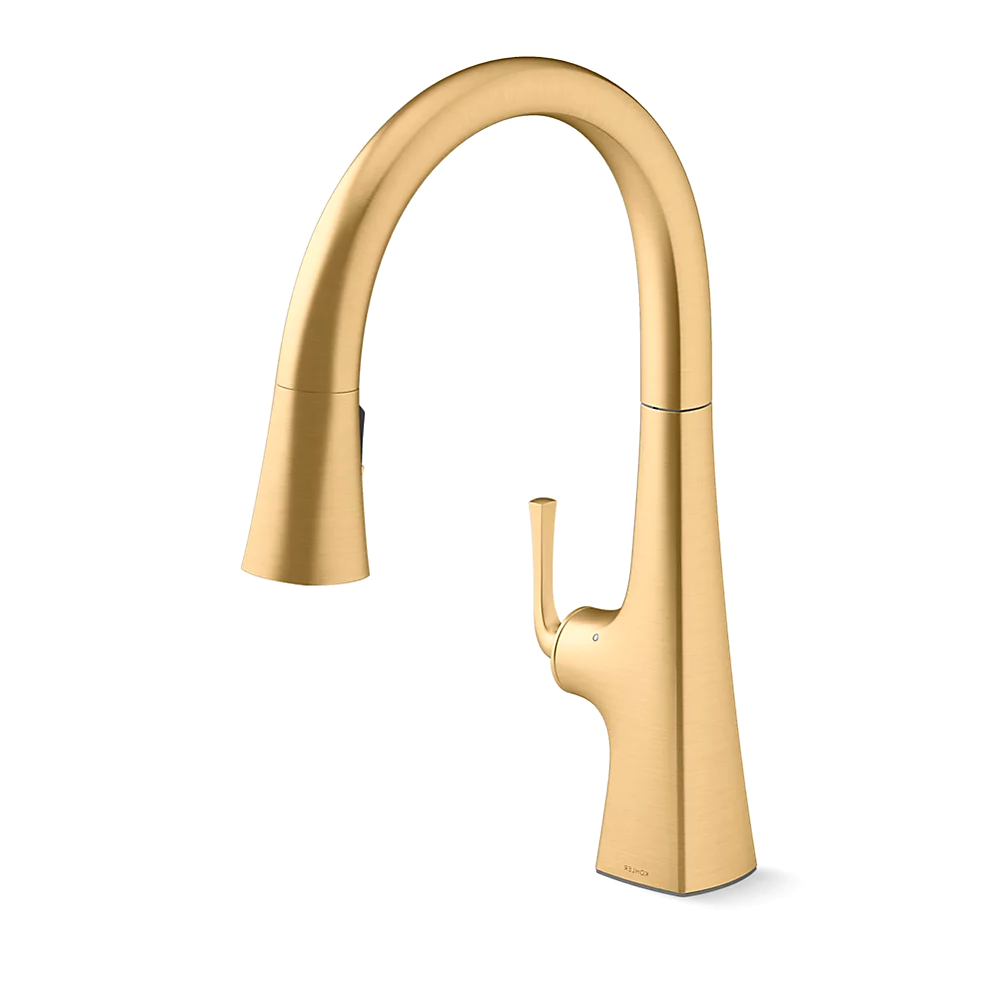 Kohler 22068-2MB Graze Pull-Down Kitchen Faucet W/Response
