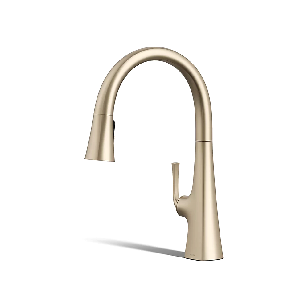 Kohler 22068-BV Graze Pull-Down Kitchen Fct W/Response