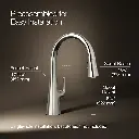 Kohler 22068-SN Graze Pull-Down Kitchen Fct W/Response